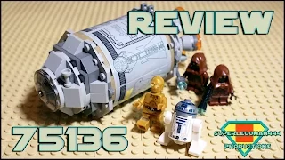 Lego Star Wars 75136 Droid Escape Pod Review