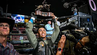 EVENT WINNER Keyshawn Whitehorse rides Lights Out for 90 75 points PBR UTB Highlight
