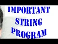 PATTERN PROGRAM IN STRING MANIPULATION ICSE JAVA CLASS 9 10 STRING MANIPULATION IN JAVA SWA