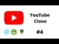 YOUTUBE Clone Save the in Node JS Server React Project MERN stack