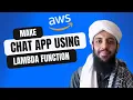 AWS App Making a Chat App using Lambda function and Web Socket