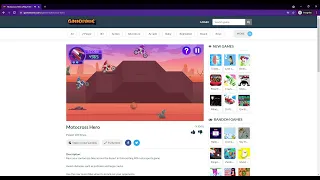 Motocross Hero--Play Free Online Games