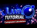 Lua Tutorial Performing Compound Calculations with math exp