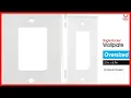 Power Gear Single Rocker Toggle Switch Oversized Wall Plate Cover Review