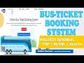 Online Bus Ticket Booking System - Bus Ticket System