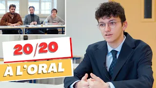 L'ENTRETIEN POUR AVOIR 20/20 AUX ORAUX ! (le mec trop à l'aise)