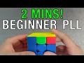 Learn 2-Look PLL in 2 MINUTES Beginner CFOP
