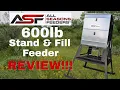 All Seasons Feeders 600 lb Stand Fill Broadcast Feeder Review