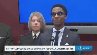 Cleveland Mayor Justin Bibb gives update on federal consent decree