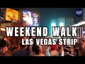 Hot Saturday Summer Night On The Las Vegas Strip In August 2026