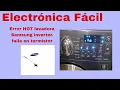 Error HOT en lavadora Samsung inverter carga frontal, fallo en termistor
