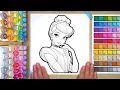 Relaxing Cinderella Coloring ASMR Calm Coloring