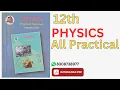 Class 12th Physics All Practical Book Answers Physics 12th