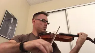 e melodic minor violin