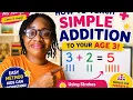 How to Teach Addition to a 3-Year-Old Easy Addition for Kids One way to explain addition