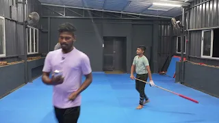 pranav vs sidtharth | silambam touch sparring | stickman silambam