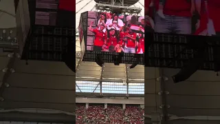        يا حبيبتي يا مصر تهز فانكوفر  جماهير مصر تشعل المدرجات         دندنها