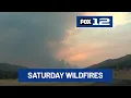 Oregon wildfire update Grasshopper Fire more wildfires on Mt Hood