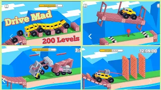 Drive Mad All 200 Levels Gameplay Fancade Fancade Game
