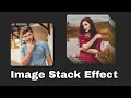 Creative image stack effect using html and css image hover effect in Hindi