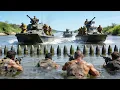 Guerrillas planted bombs underwater! Japanese passed by, the instant blast caught them off guard!