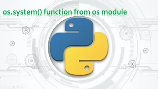 42 Complete Python Basics for Automation - os system function from os module