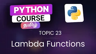 Lambda Function in Python in Tamil