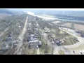 Tornado path and damage in Forsyth Missouri March 10 2017