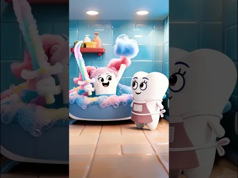I don't want to take a bath - No, no, it's bubble fun!