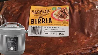 Aldi Birria Seasoned Chuck Roast Dinner Instant Pot Recipes Dump Go Easy Pressure Cooker Dinners