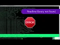 Postgres Source Install Errors - Zlib Readline library dependencies