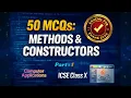 50 MCQs on Methods Constructors Part-1 Java MCQ