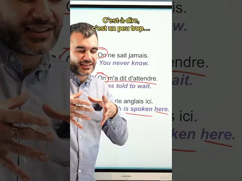 Comment dire « on » en anglais ? 3 cas à connaître