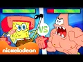 Download Lagu SpongeBob | Adegan Pertarungan SpongeBob dengan HEALTHBARS 💥 | 60+ Menit | Nickelodeon Bahasa