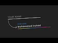 CSS Input Field Text and Gradient Border Animation Effects CSS Only Floating Label
