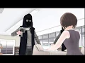 MMD Giantess Shrinking thieves