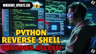 I Turned a Python Script into a Windows EXE Reverse Shell Lab