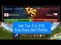 Evony SVS Top 5 Guide How to get Wonder 1 Wings 1008 SVS 1130 How to win a close match