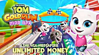 Download Talking Tom Gold Run Mod Apk Unlimited Diamond Di Android Versi Terbaru 2021 || outfit7 limited MP3