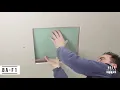 How Do You Fit a Ceiling Access Panel - BA-F1 Drywall Access Panel with Fixed Hinges