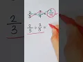 Part 165 Dividing Fraction Tricks Math Tricks Tutorial
