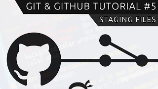 Git GitHub Tutorial for Beginners - Staging files