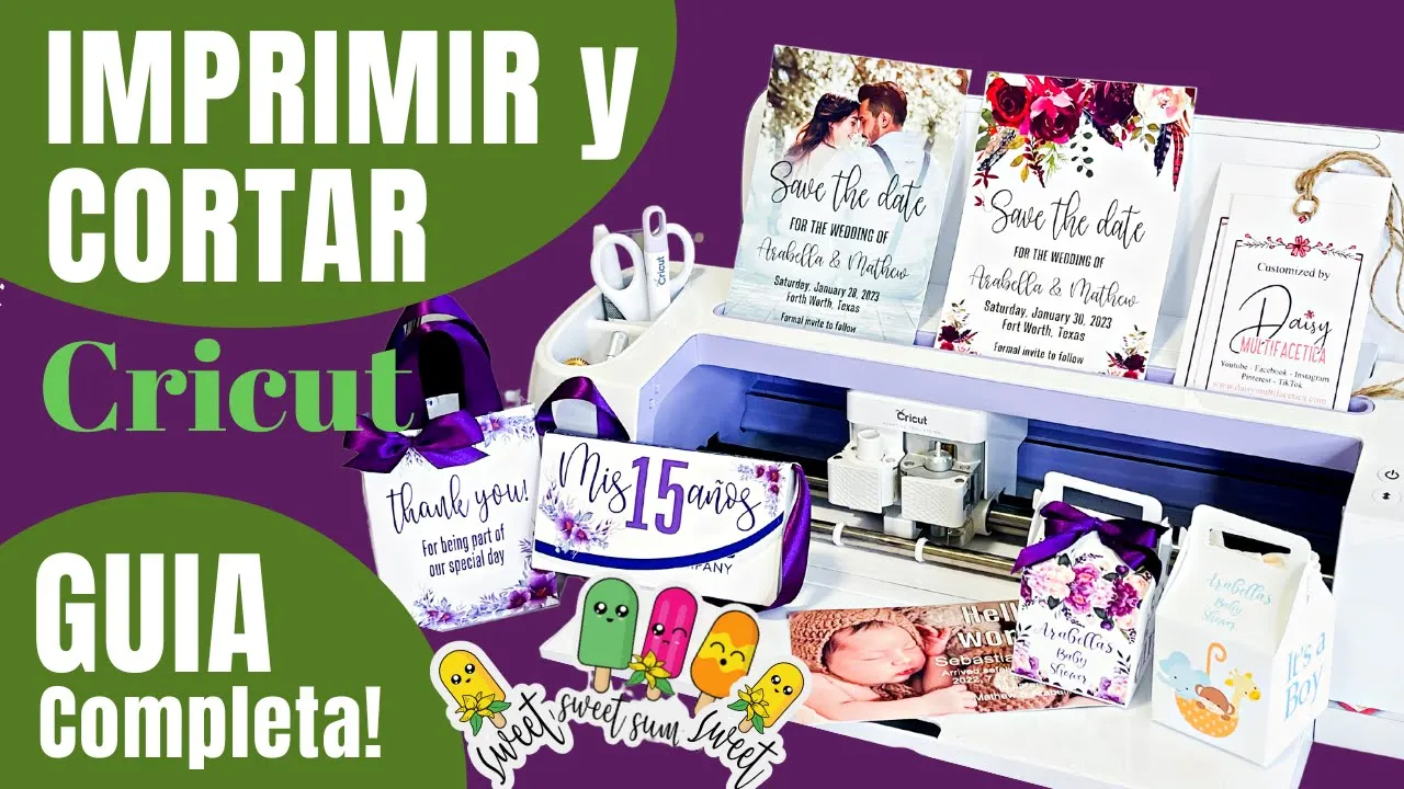 Como Imprimir y Cortar con Cricut: GUIA COMPLETA para Principiantes y TODO lo que Necesitas Saber!