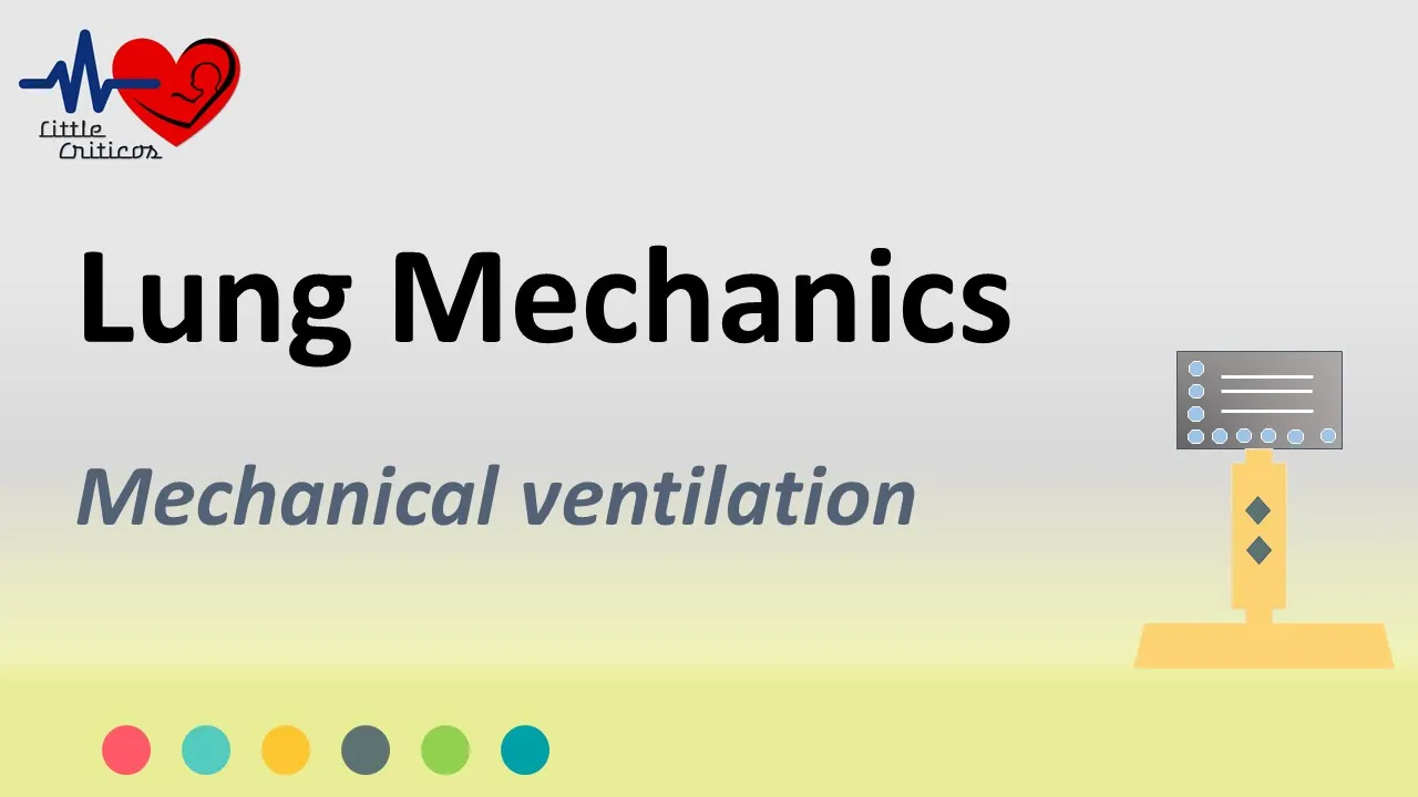 Lung Mechanics | Mechanical Ventilation | Little Criticos