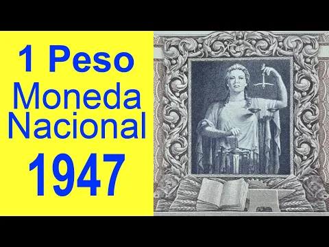 Download MP3 Billete 1 Peso Moneda Nacional. Argentina 1947.