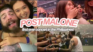 Download I FINALLY MET POST MALONE! | Post Malone Live in Manila • concert vlog • mall of asia arena MP3