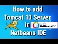 Netbeans IDE Tomcat Configuration Tutorial