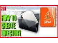 LEARN JAVA How to create a directory