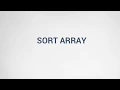 10 - How to Sort Arrays