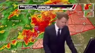 WTVA Tornado Coverage 4-28-2014 - Tupelo Tornado